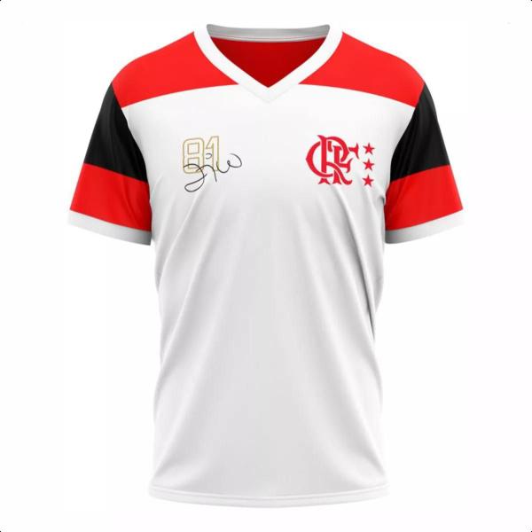 Imagem de Camiseta Flamengo Zico Retro Original Licenciada