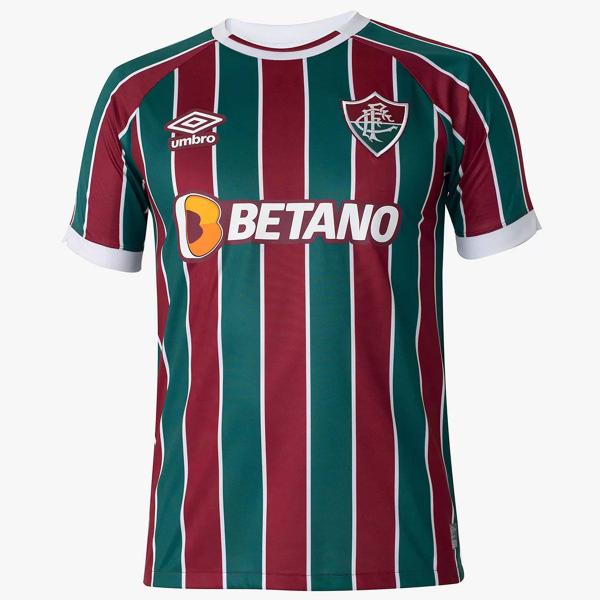 Imagem de Camiseta Fluminense Oficial I 23/24 s/n Umbro Masculina - Verde e Vermelho