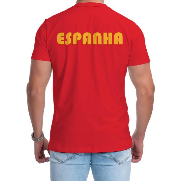 Imagem de Camiseta Futebol Espanha Masculina Copa Camisa Lançamento