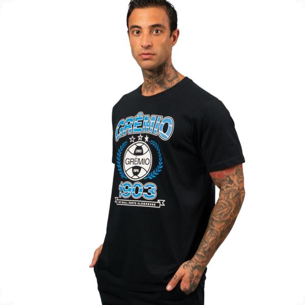 Imagem de Camiseta Grêmio Oficial Masculina Classic 1903