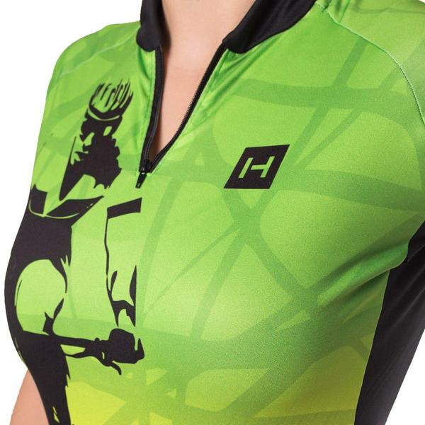 Imagem de Camiseta Heatd Ciclismo Feminina Verde