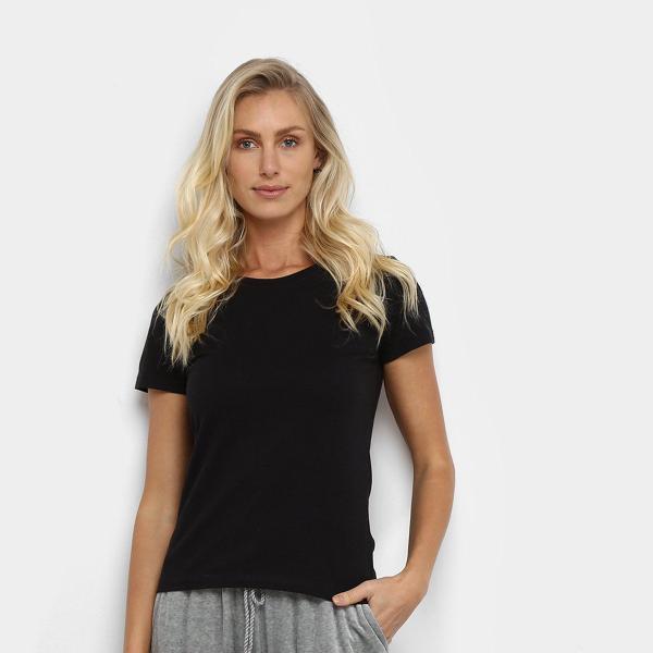 Camiseta Hering Básica Feminina Camiseta Hering Básica Feminina