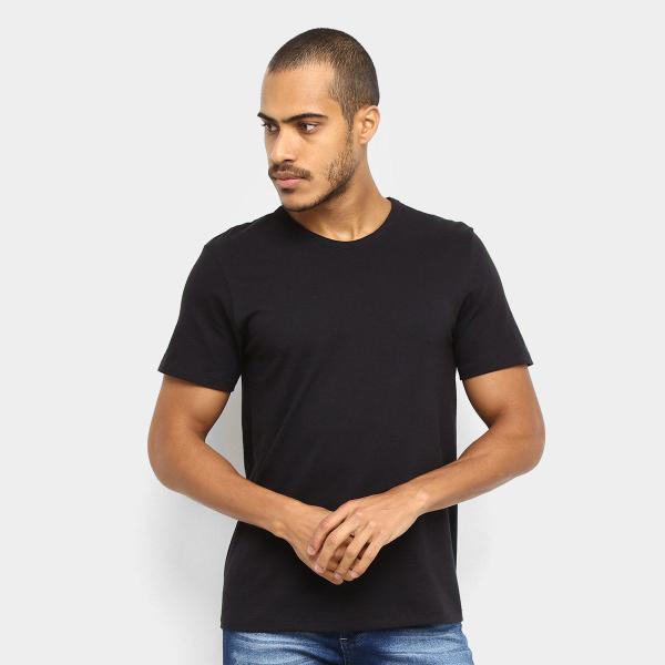 Camiseta Hering Slim Básica Masculina Camiseta Hering Slim Básica Masculina