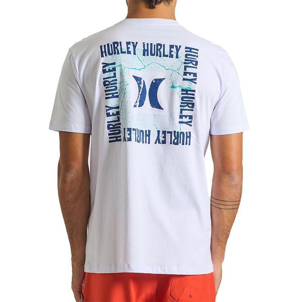 Imagem de Camiseta Hurley Clash SM25 Masculina Branco