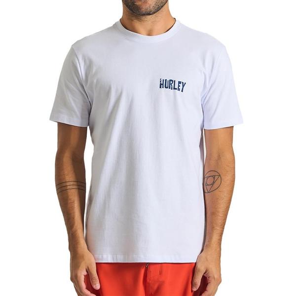 Imagem de Camiseta Hurley Clash SM25 Masculina Branco