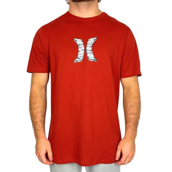 Imagem de Camiseta Hurley Icon Rock Vermelho