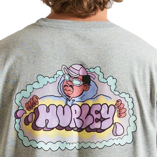 Imagem de Camiseta Hurley POISÉ BOMB Mescla Cinza