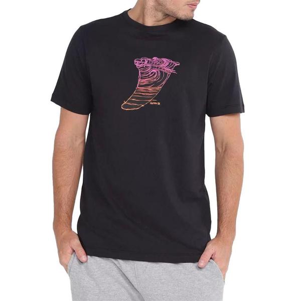 Imagem de Camiseta Hurley Silk Quilha Masculina Preto