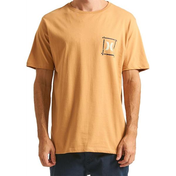 Imagem de Camiseta Hurley Surf Club WT24 Masculina Mostarda