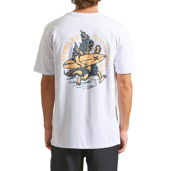 Imagem de Camiseta Hurley Thay Surf WT24 Masculina Branco