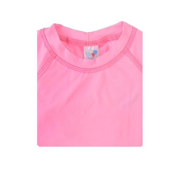 Imagem de Camiseta Inf Juvenil TipTop Praia ML Rosa Neon - 57251