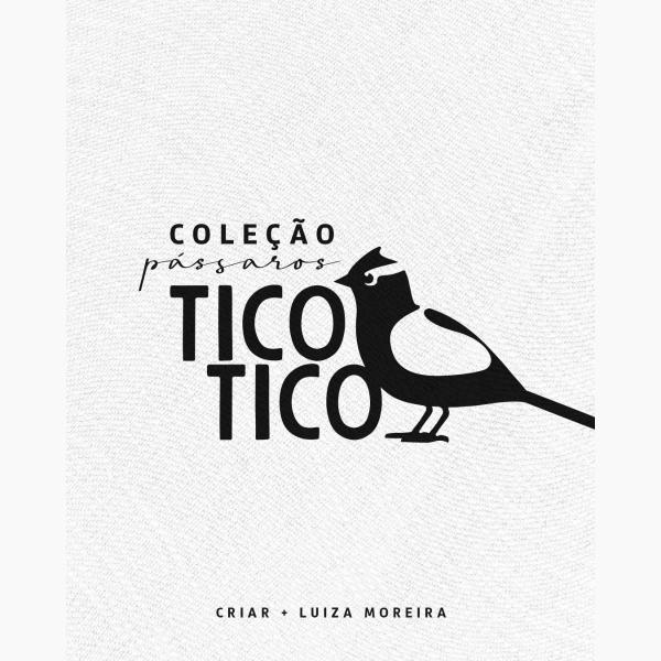 Imagem de Camiseta Infantil Coleção Pássaros Tico Tico