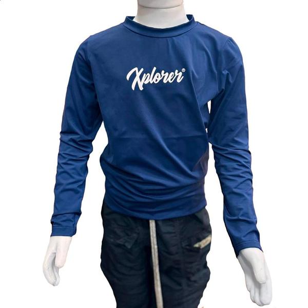 Camiseta Infantil Fishing Co. Xplorer Upf50+ - XPLORER FISHING Imagem de Camiseta Infantil Fishing Co. Xplorer Upf50+