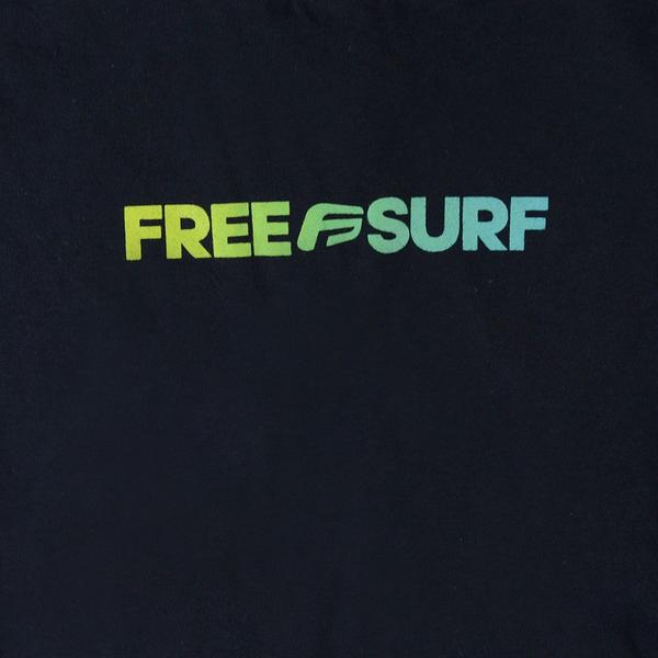 Imagem de Camiseta Infantil Masculina FreeSurf ML Preta - 130403