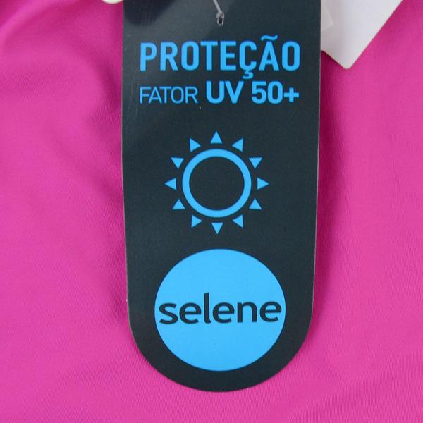 Imagem de Camiseta Infantil Selene ML Proteção UV Pink - 24000