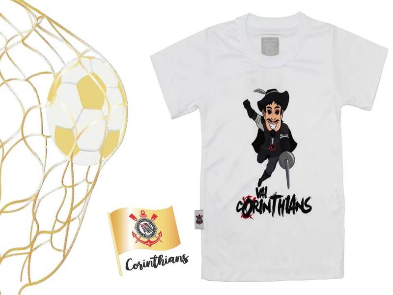 Imagem de Camiseta infantil Torcida Corinthians  Menino Timão