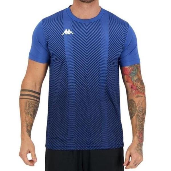 Imagem de Camiseta kappa domenico royal/preto