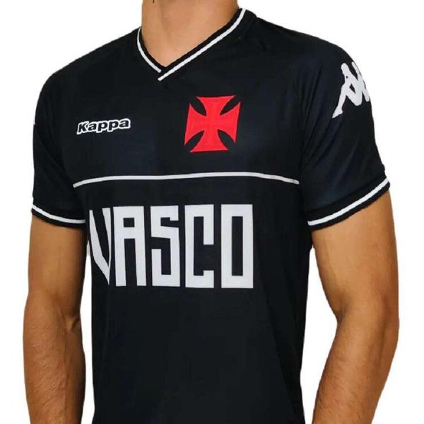 Imagem de Camiseta Kappa Supporter Vasco - Preto