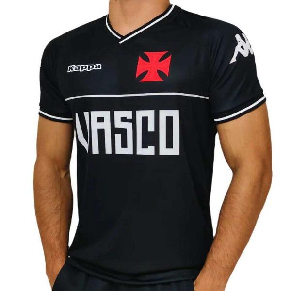 Imagem de Camiseta Kappa Supporter Vasco - Preto