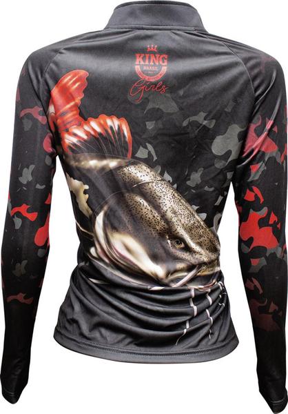 Imagem de camiseta king pesca com proteção solar 50+ uv dry fit pirarara