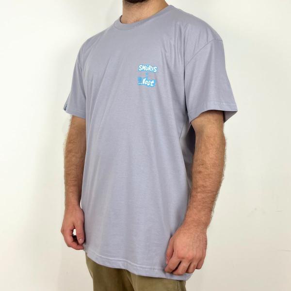 Imagem de Camiseta Lost Box Fit The Smurfs Are Lost