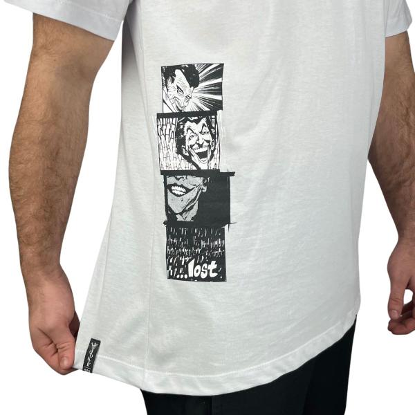 Imagem de Camiseta Lost Joker Quadrinhos Collab Branco