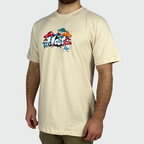 Imagem de Camiseta Lost Mushroom Smurfs Tapioca