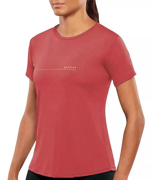 Imagem de Camiseta Lupo LSport  AF Básica Feminina - Goiaba