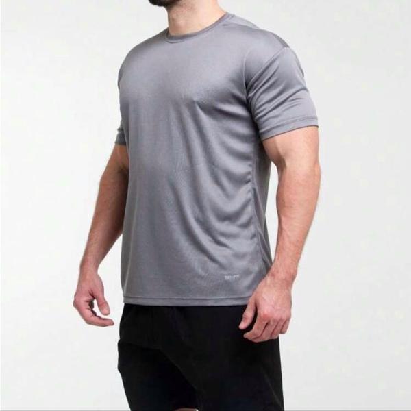 Camiseta manga curta proteção solar Uv+50 confort esporte clássico - Filó Modas Imagem de Camiseta manga curta proteção solar Uv+50 confort esporte clássico