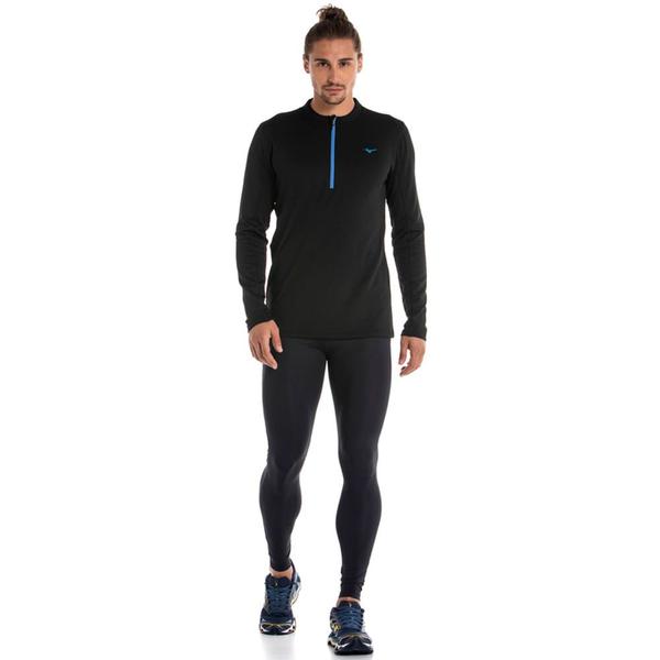 Camiseta Manga longa de Corrida Masculina Mizuno Térmica Imagem de Camiseta Manga longa de Corrida Masculina Mizuno Térmica