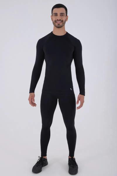 Camiseta Manga Longa Lupo Original Masculina Térmica Run Vb 70045-002 Imagem de Camiseta Manga Longa Lupo Original Masculina Térmica Run Vb 70045-002