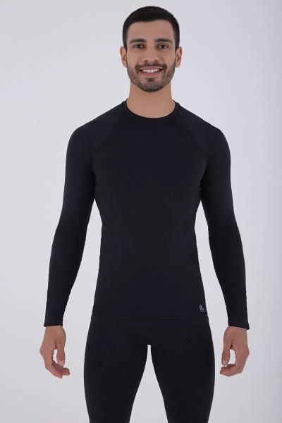 Camiseta Manga Longa Lupo Original Masculina Térmica Run Vb 70045-002 Imagem de Camiseta Manga Longa Lupo Original Masculina Térmica Run Vb 70045-002