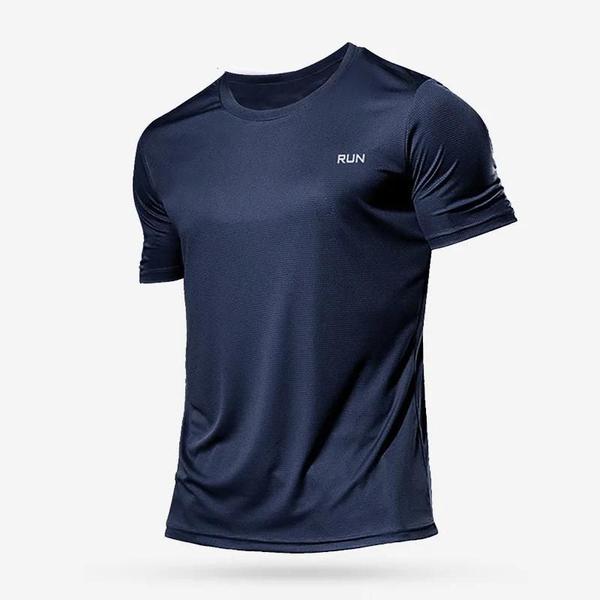 Imagem de Camiseta Masculina Atlética Ultraleve - Secagem Rápida - Manga Curta para Corrida e Treinamento