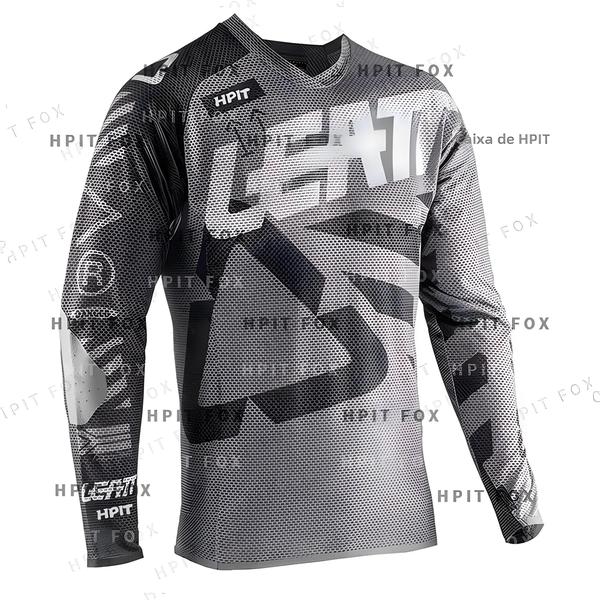 Imagem de Camiseta Masculina de Ciclismo - Secagem Rápida e Respirável para Motocross, MTB e Downhill