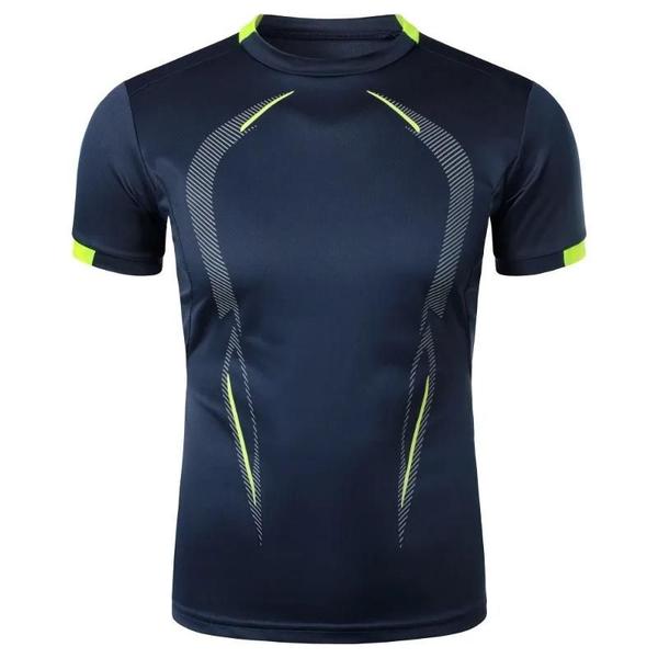 Imagem de Camiseta Masculina de Secagem Rápida - Respirável para Ginástica, Corrida e Treinamento