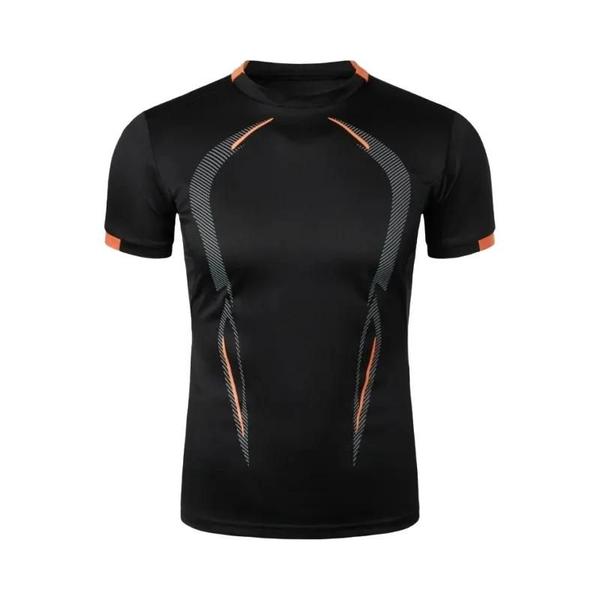 Imagem de Camiseta Masculina de Secagem Rápida - Respirável para Ginástica, Corrida e Treinamento