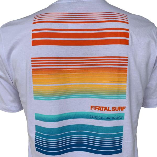 Imagem de Camiseta Masculina Estampada Gola Careca Fatal Surf