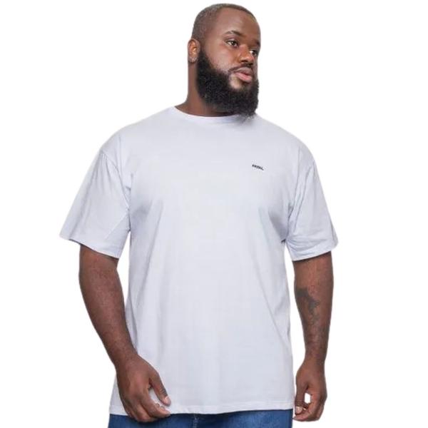 Imagem de Camiseta Masculina Fatal Plus Size Prima24 Branca 29797