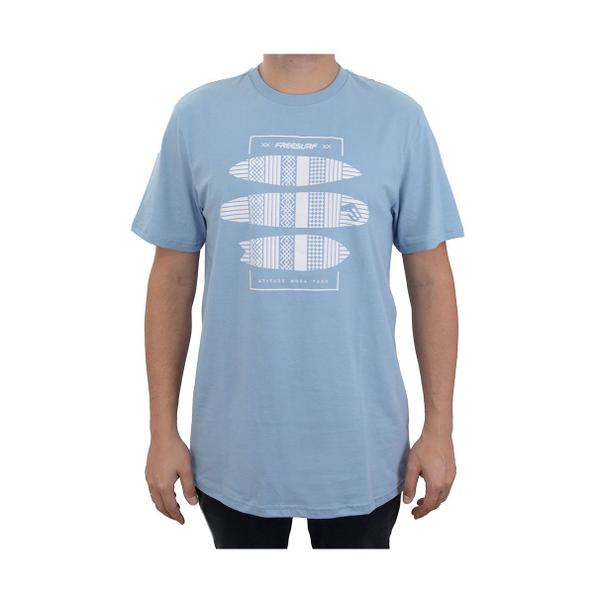 Imagem de Camiseta Masculina Freesurf Maui Azul Claro - 1104 