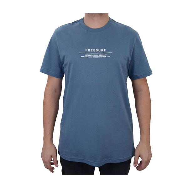 Imagem de Camiseta Masculina Freesurf MC Authentic Azul - 110405441