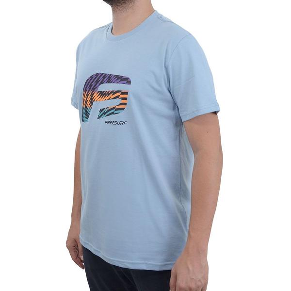 Imagem de Camiseta Masculina Freesurf MC Cool Azul Claro - 110405461