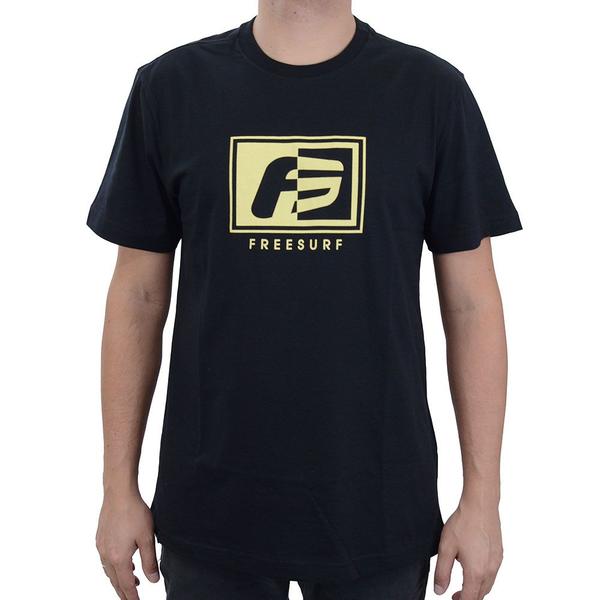 Imagem de Camiseta Masculina Freesurf MC Half Preta - 110405462