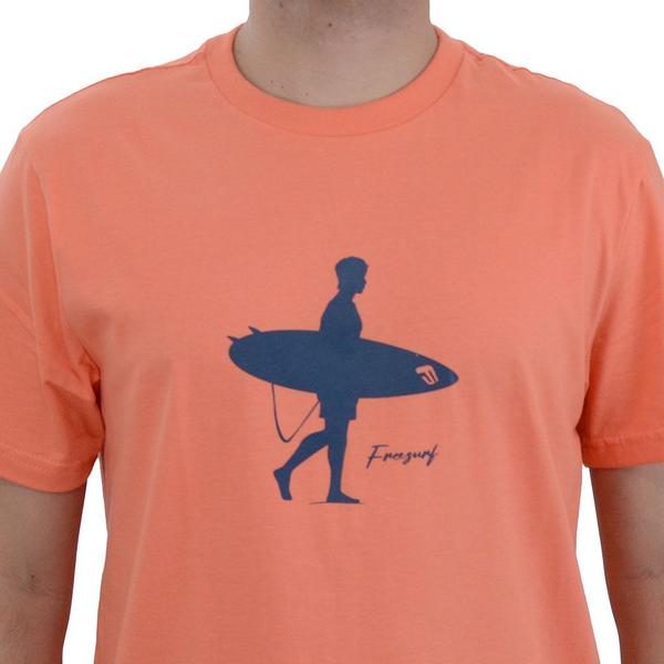 Imagem de Camiseta Masculina Freesurf MC Surfer Laranja - 110405