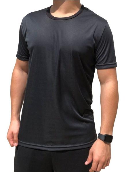 Camiseta Masculina Kit 3 Camisa Dry Fit Manga Curta Alta Transpiração P/Esportes Academia Caminhada - Moda Fashion Imagem de Camiseta Masculina Kit 3 Camisa Dry Fit Manga Curta Alta Transpiração P/Esportes Academia Caminhada