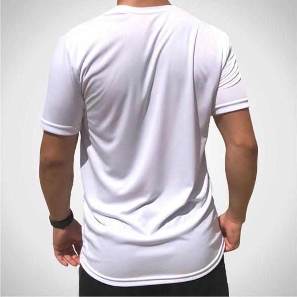 Camiseta Masculina Kit 3 Camisa Dry Fit Manga Curta Alta Transpiração P/Esportes Academia Caminhada - Moda Fashion Imagem de Camiseta Masculina Kit 3 Camisa Dry Fit Manga Curta Alta Transpiração P/Esportes Academia Caminhada