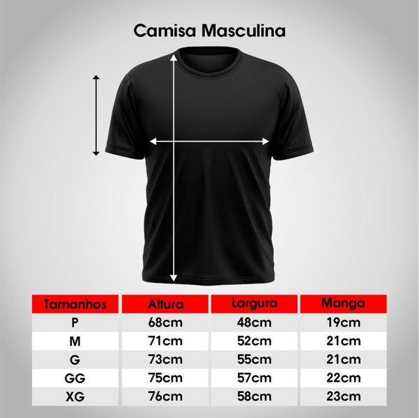 Imagem de Camiseta Masculina Kit 5 Camisa Dry Fit Manga Curta Alta Transpiração P/Esportes Academia Caminhada