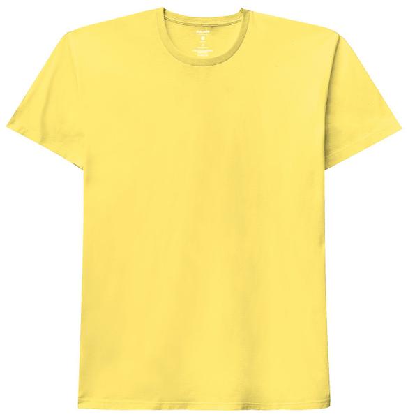 Imagem de Camiseta Masculina Lisa Básica Adulto Malwee Amarelo