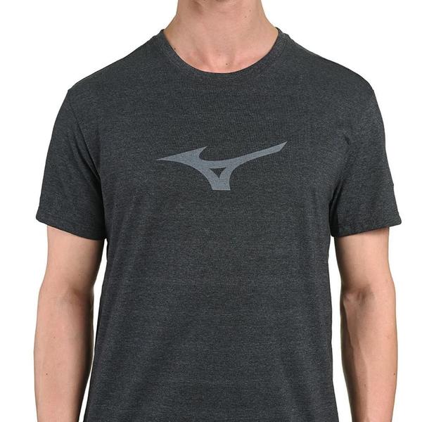 Imagem de Camiseta Masculina Malha Mizuno Mescla Lifestyle Mimat4660