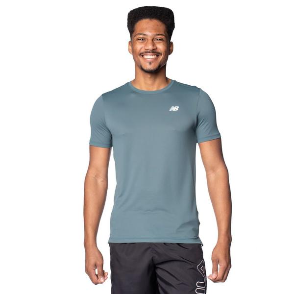 Imagem de Camiseta Masculina New Balance Sport Essentials Verde