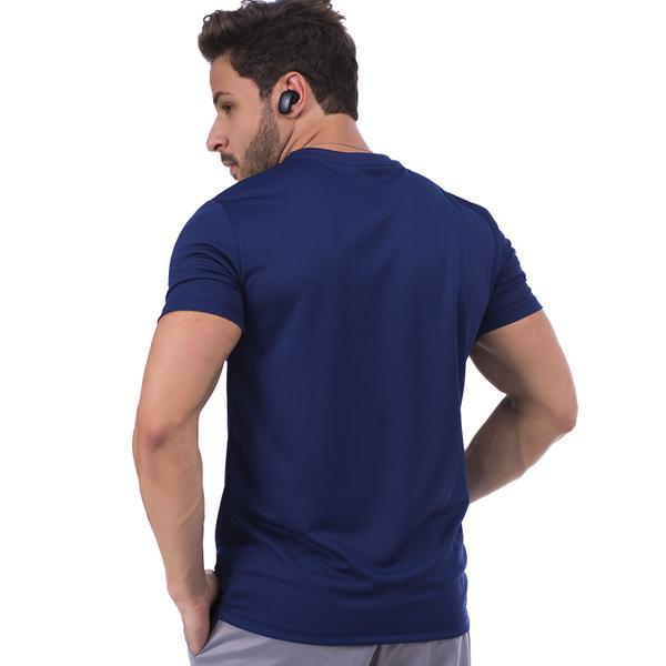 Imagem de Camiseta Masculina para Caminhada. Corrida e Academia - Dri-Fit - Mr. Snitram - Azul